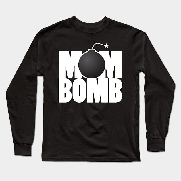 Mom Bomb Long Sleeve T-Shirt by TheFlying6